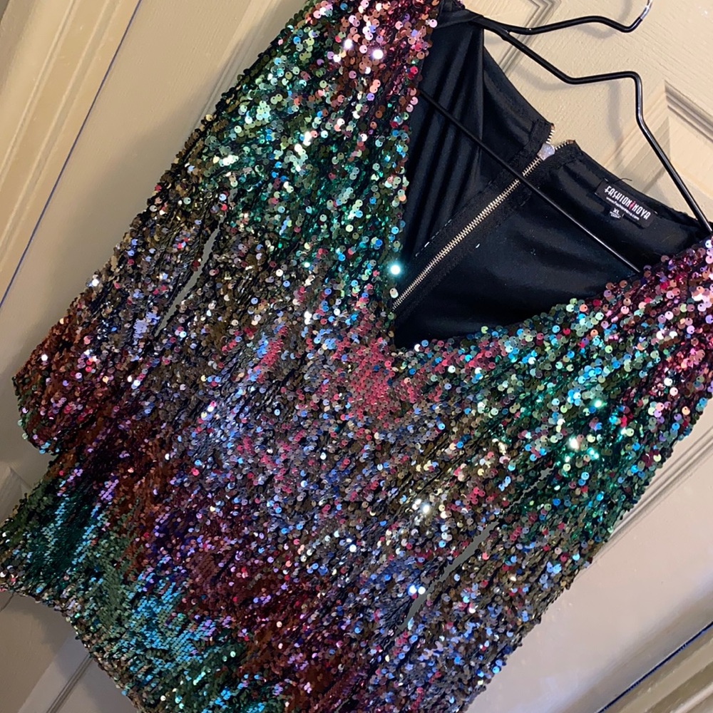 Fashion nova disco dress - sold elsewhere